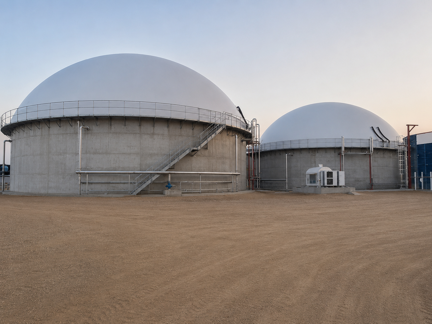 KBR BioResources Anaerobic Digestion System — Biogas Plant India