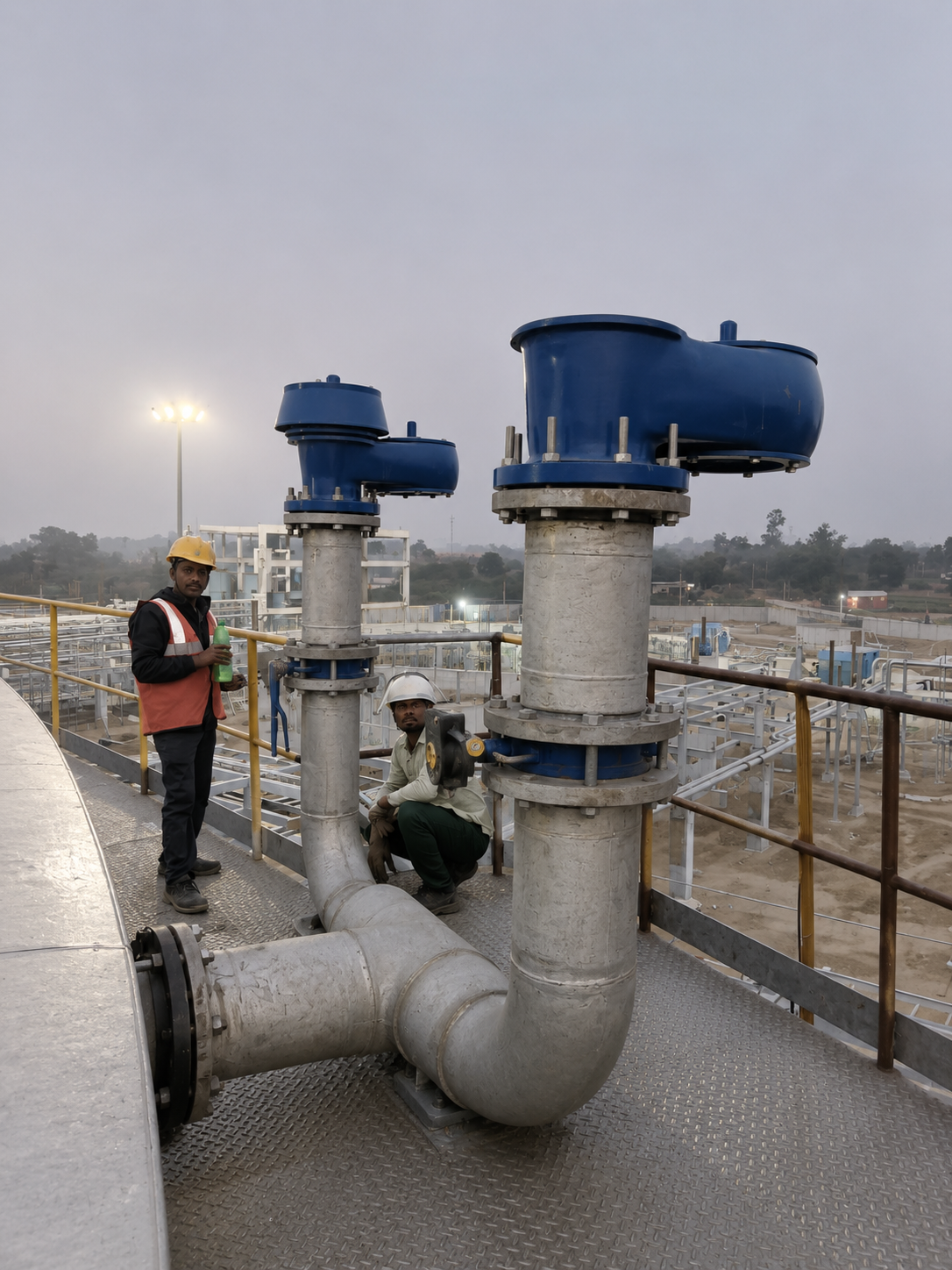 KBR BioResources Biogas Consultancy — Engineering Team on Site